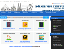 Tablet Screenshot of indo-german-services.com